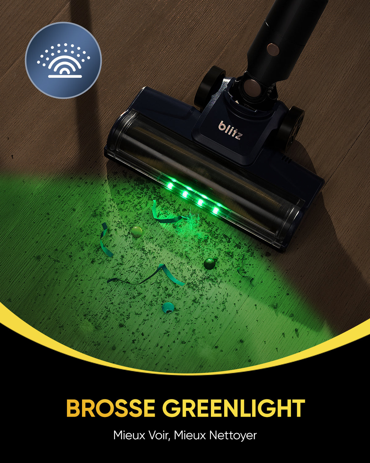 Vactidy & Vexilar | Blitz V12 Aspirateur Balai Sans Fil