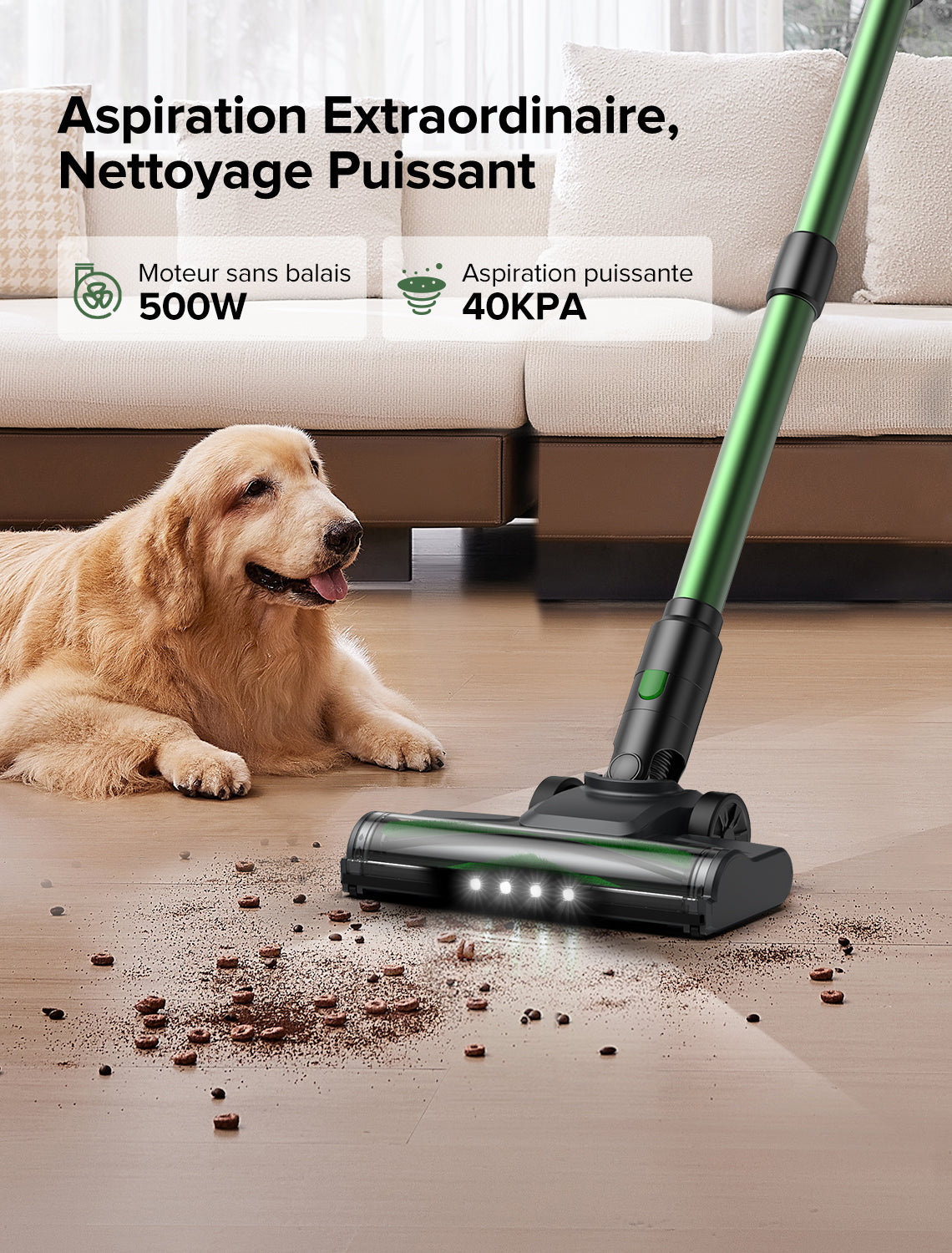 Vactidy & Vexilar | Blitz V9 Pro Aspirateur Balai Sans Fil