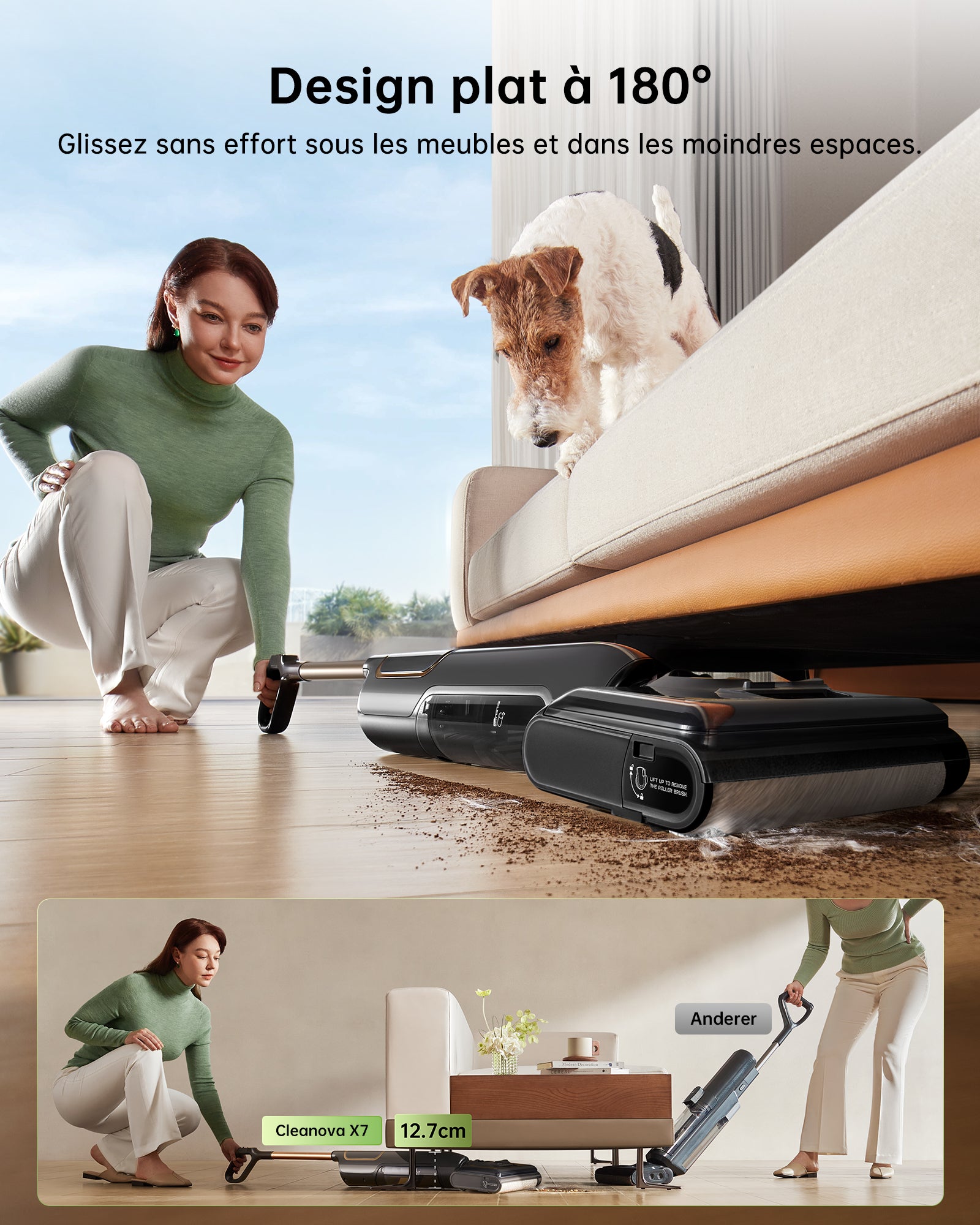 Vactidy & Vexilar | Cleanova X7 Aspirateur Laveur Sans Fil
