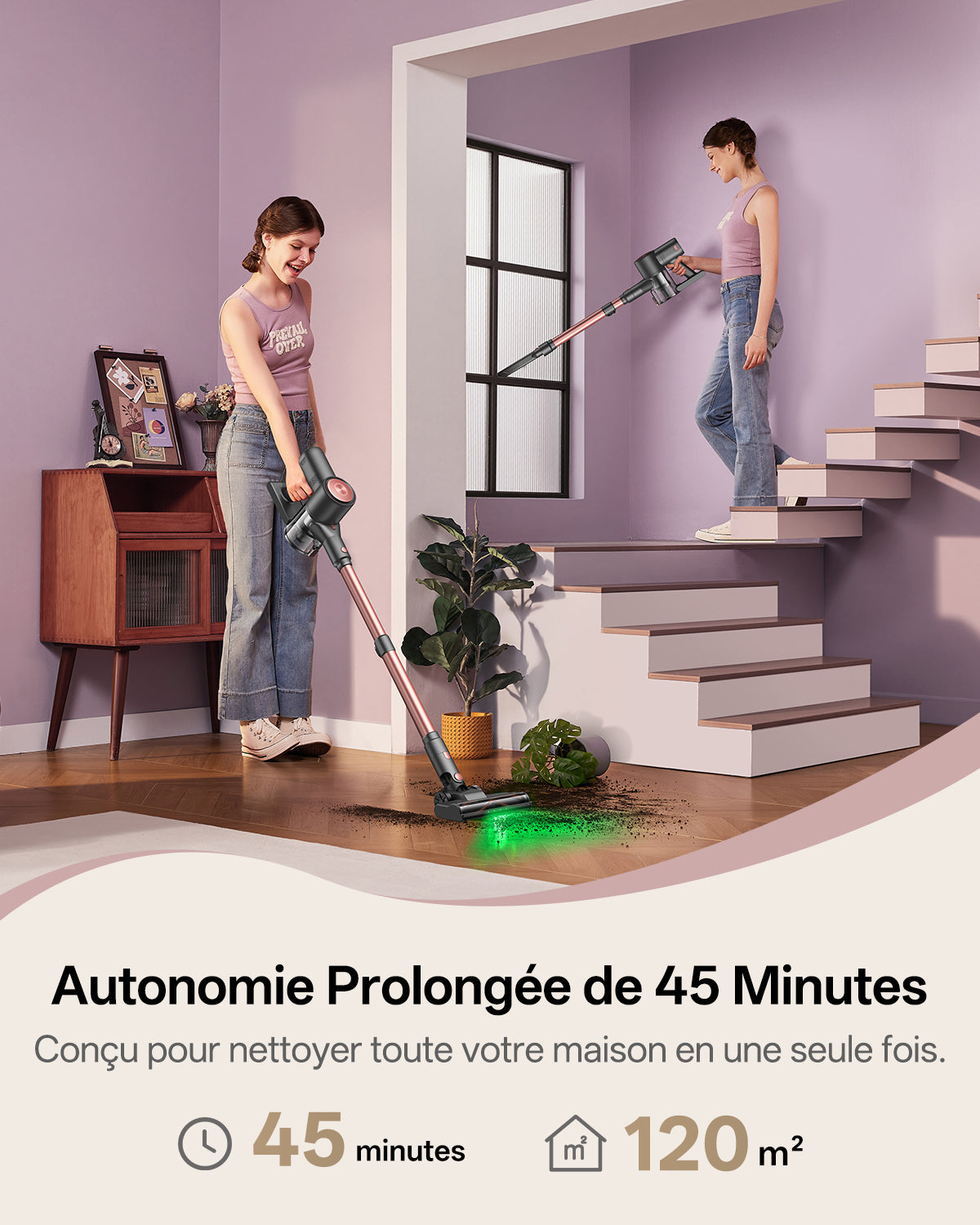 Vactidy & Vexilar | Blitz V10 Pro Aspirateur Balai sans Fil