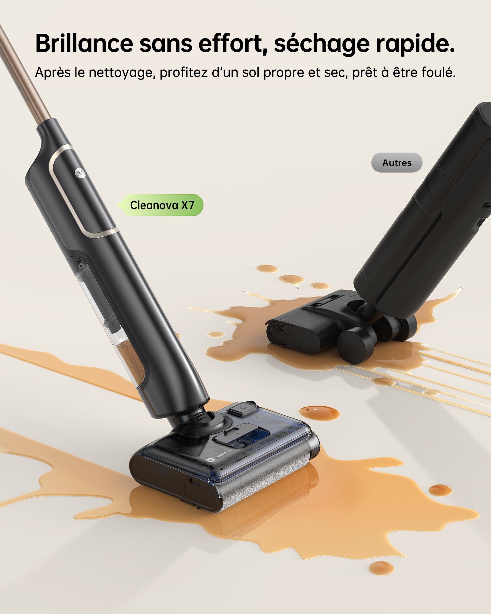 Vactidy & Vexilar | Cleanova X7 Aspirateur Laveur Sans Fil
