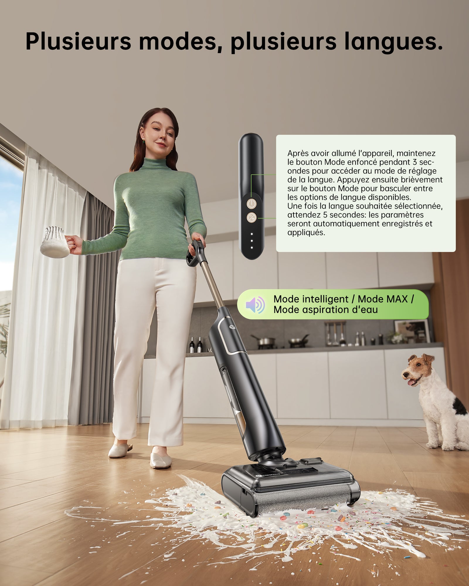 Vactidy & Vexilar | Cleanova X7 Aspirateur Laveur Sans Fil