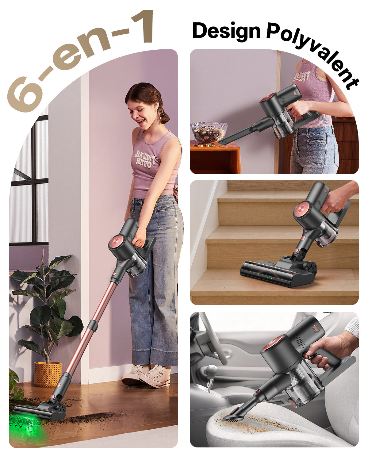 Vactidy & Vexilar | Blitz V10 Pro Aspirateur Balai sans Fil
