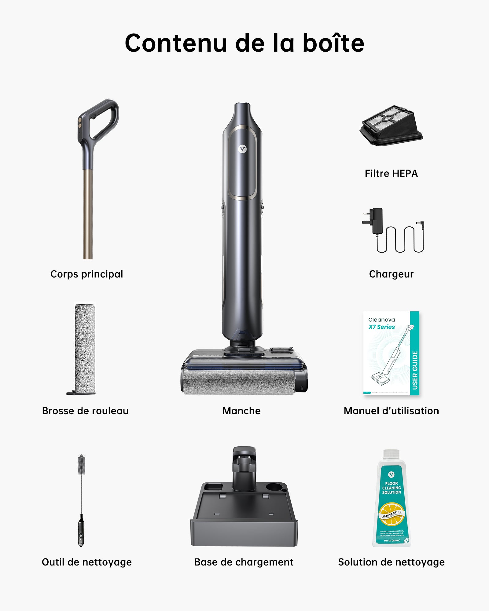 Vactidy & Vexilar | Cleanova X7 Aspirateur Laveur Sans Fil