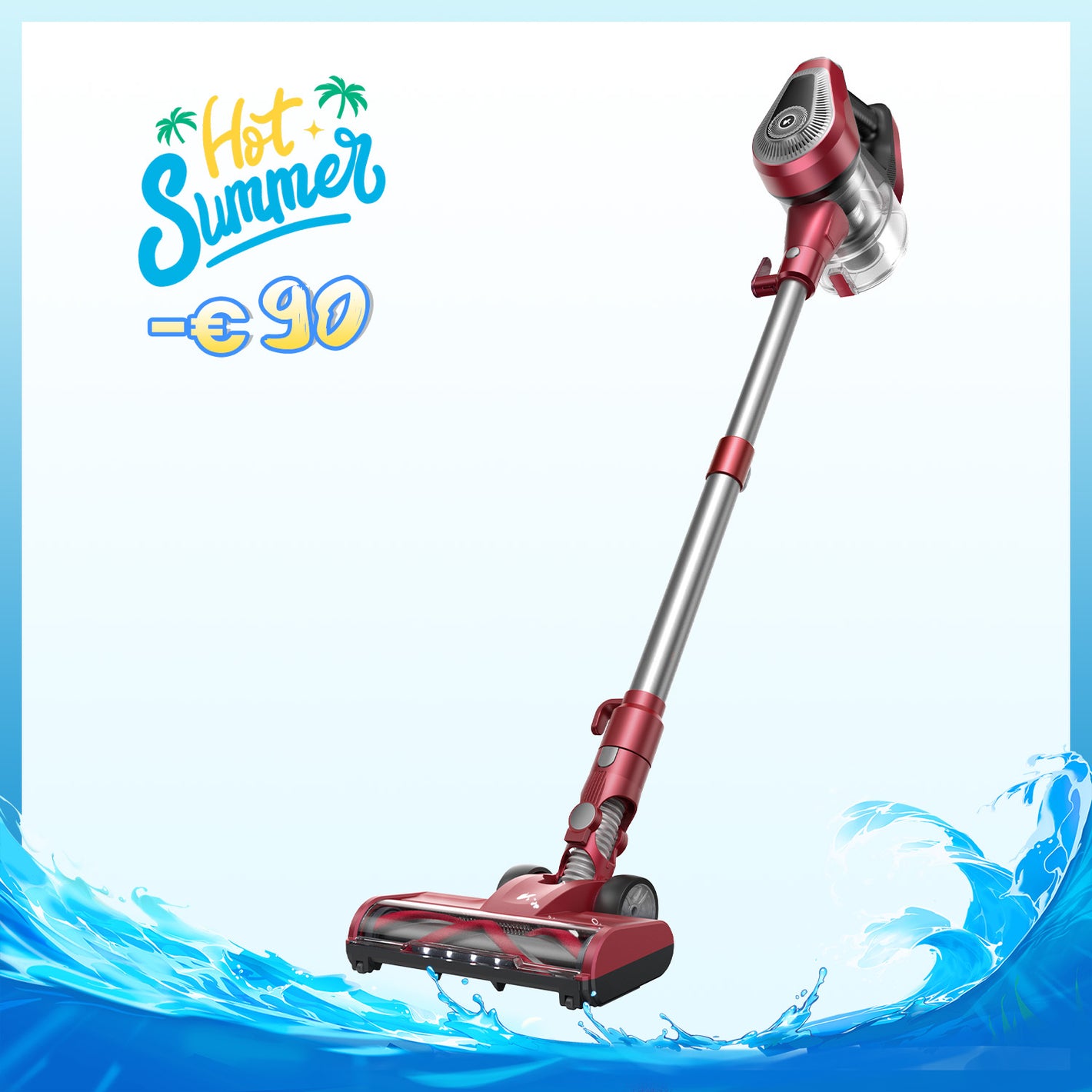 Vactidy & Vexilar | Blitz C8 Aspirateur Balai avec Fil