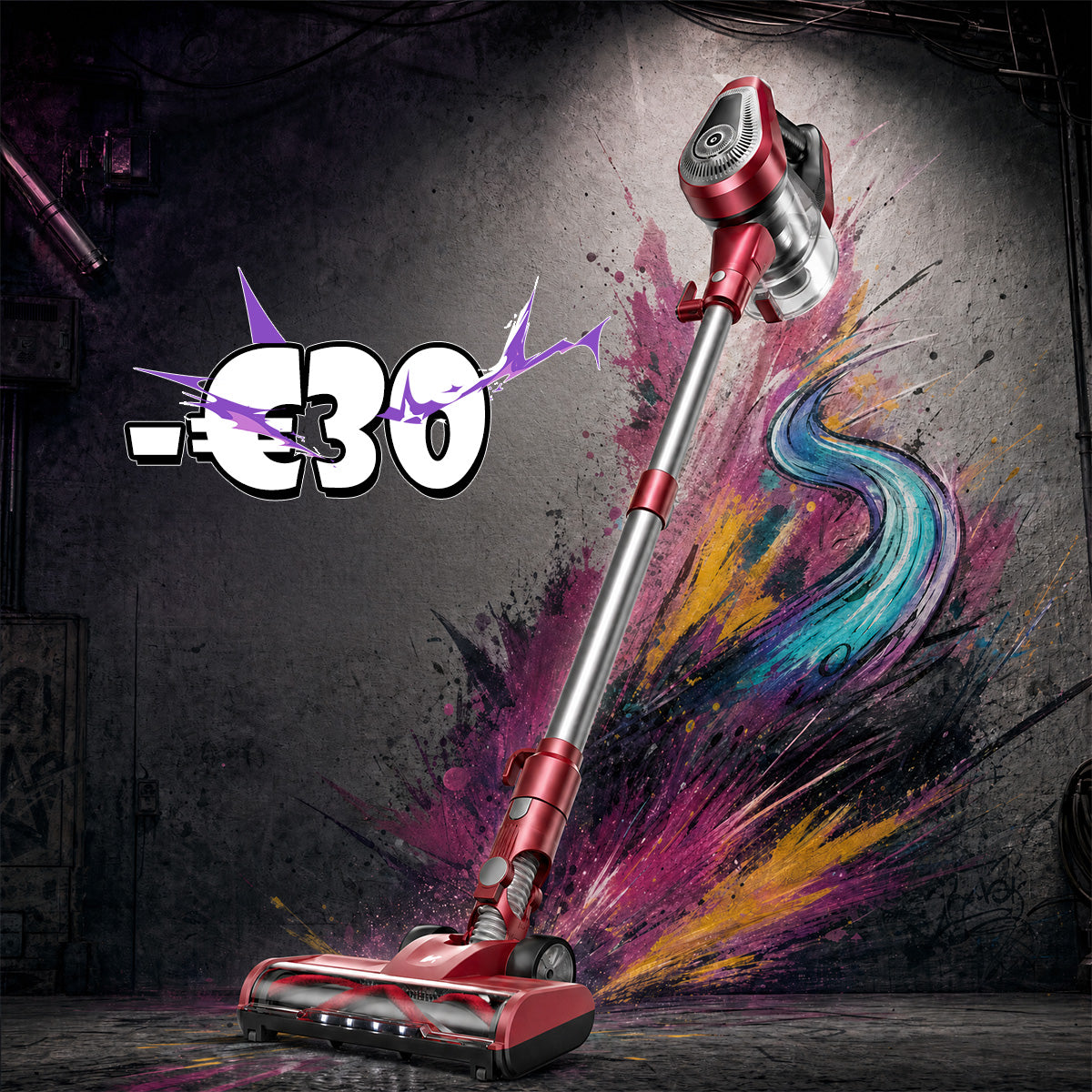Vactidy & Vexilar | Blitz C8 Aspirateur Balai avec Fil