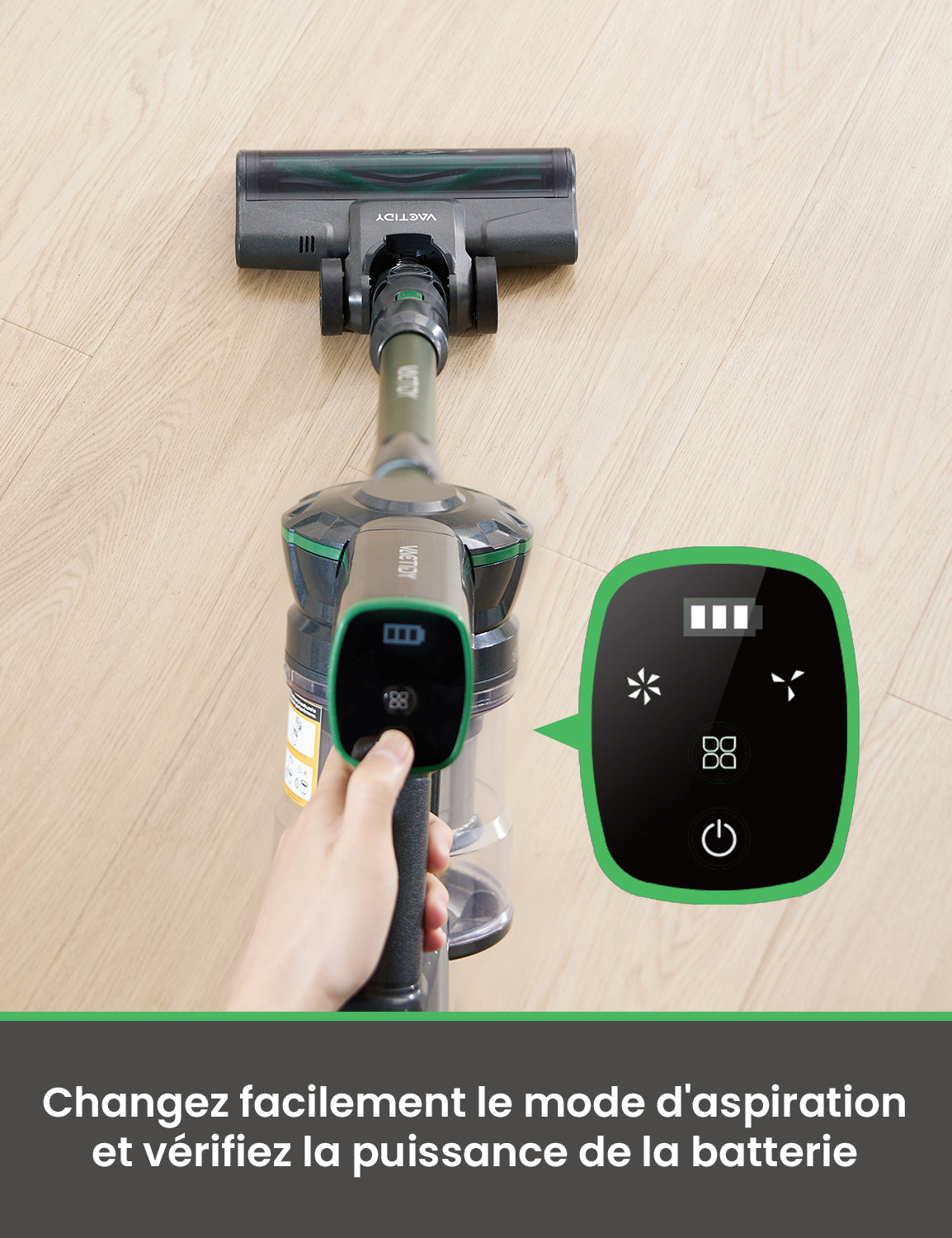 Vactidy & Vexilar | Blitz V9 Pro Aspirateur Balai Sans Fil