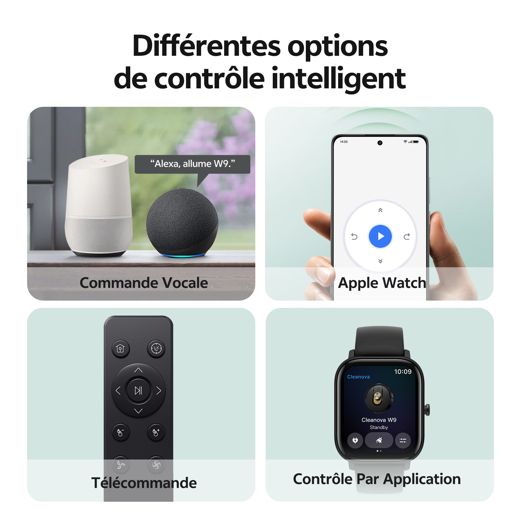 Vactidy & Vexilar | Cleanova W9 Robot Aspirateur