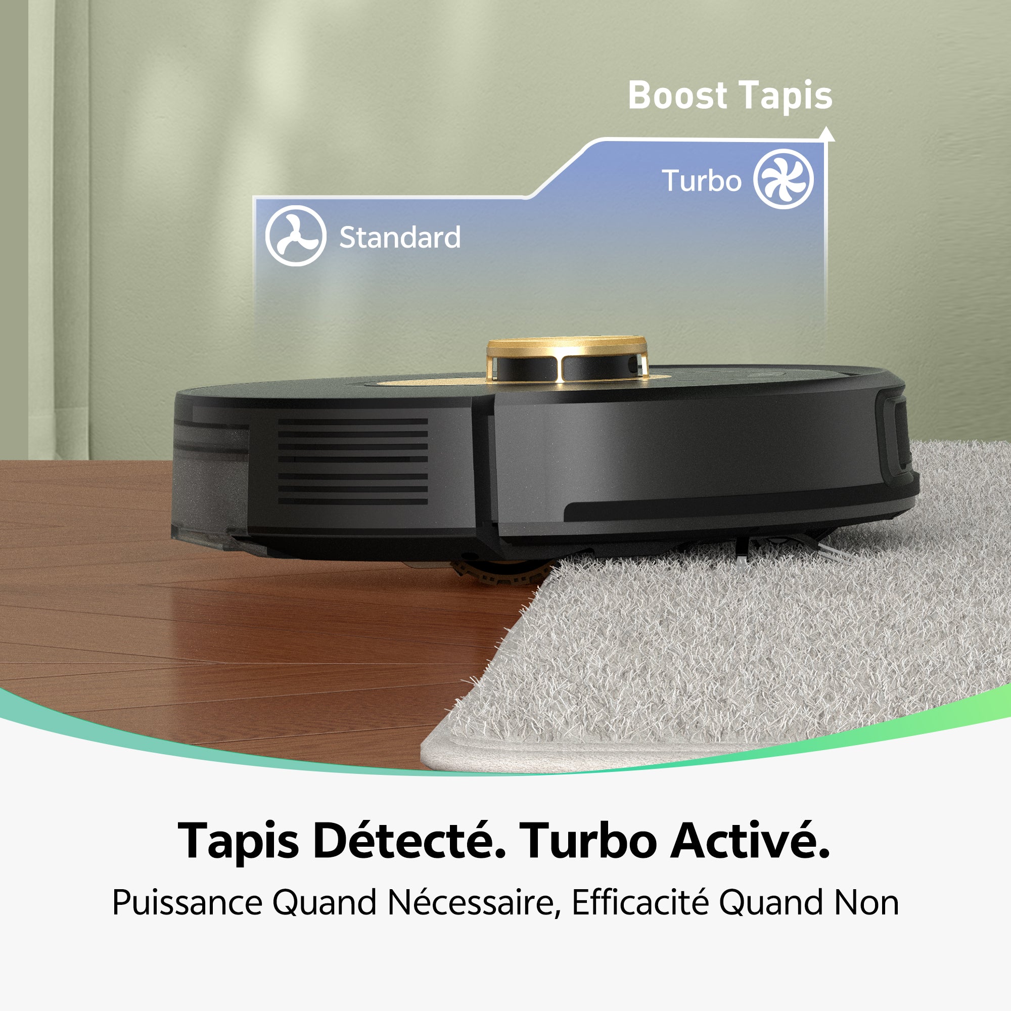 Robot Aspirateur-Laveur Vexilar Cleanova W9 - Navigation LiDAR 360°, 6000Pa, Autonomie 150min - Pour Sols & Poils D'Animaux