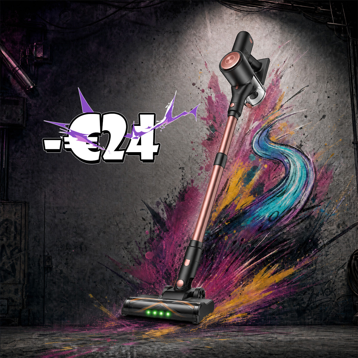Vactidy & Vexilar | Blitz V10 Pro Aspirateur Balai sans Fil
