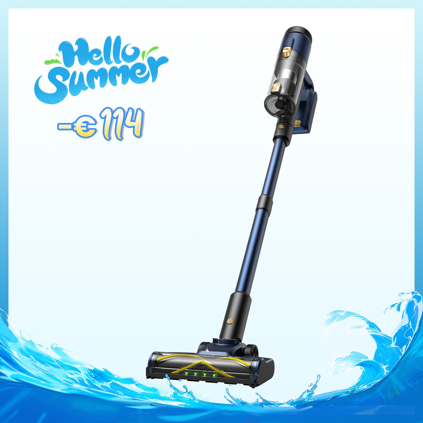 Vactidy & Vexilar | Blitz V12 Aspirateur Balai Sans Fil
