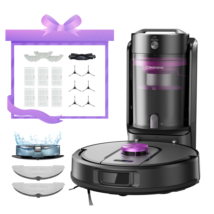 Vactidy & Vexilar | Cleanova W15 Robot Aspirateur Laveur